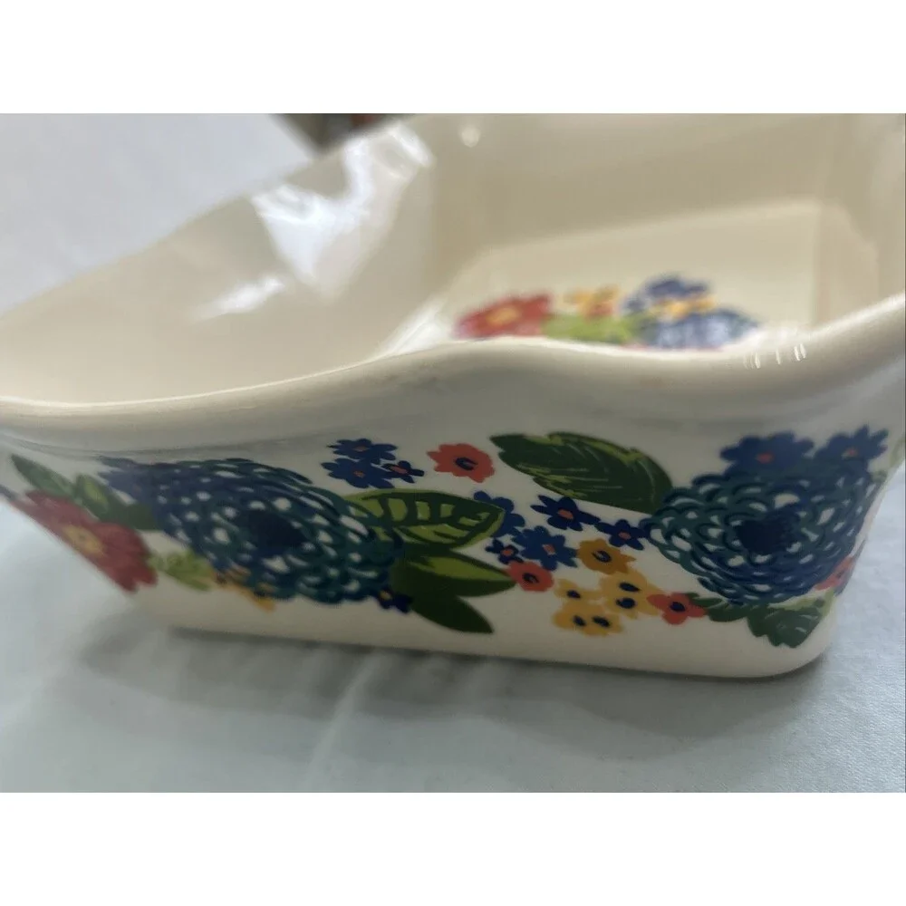The Pioneer Woman Fiona Flora Ruffle Edge Casserole Baking Dish